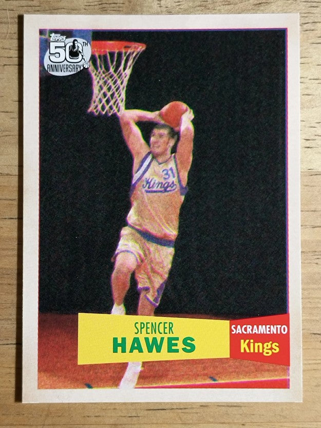 2007-08 Topps 1957-58 Variations #120 Spencer Hawes