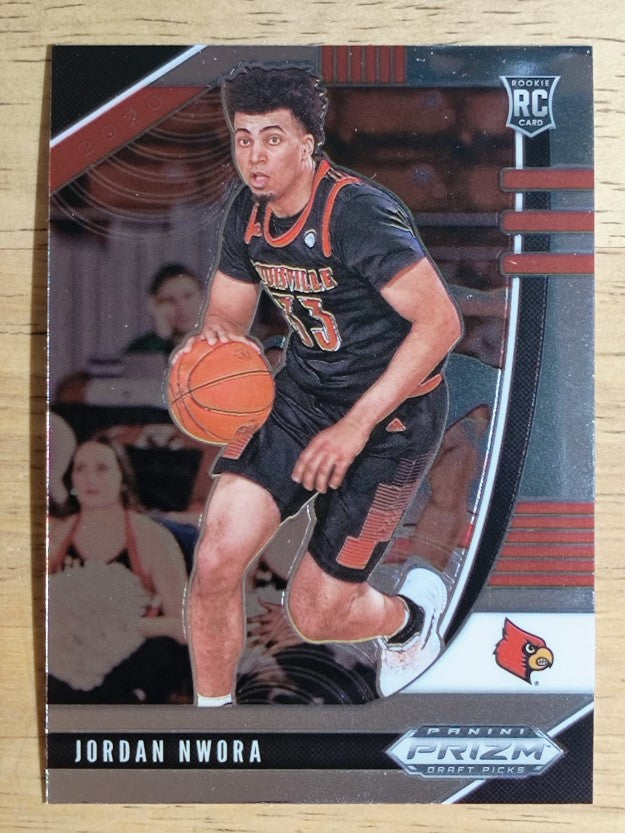 2020-21 Panini Prizm Draft Picks #38 Jordan Nwora