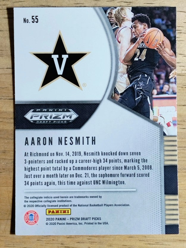 2020-21 Panini Prizm Draft Picks #55 Aaron Nesmith