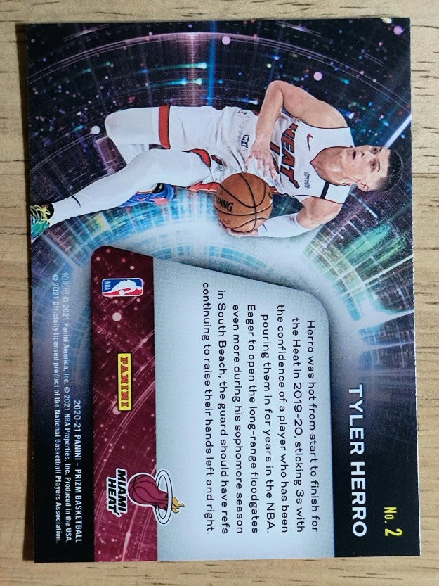 2020-21 Panini Prizm Sophomore Stars #2 Tyler Herro