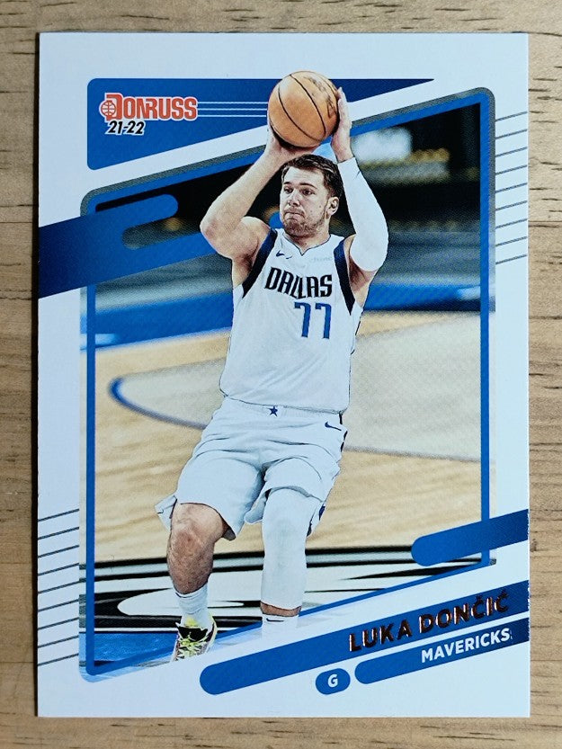 2021-22 Donruss #77 Luka Doncic