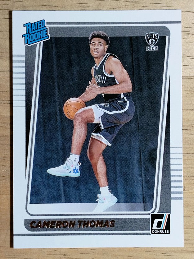 2021-22 Donruss #203 Cameron Thomas RR RC