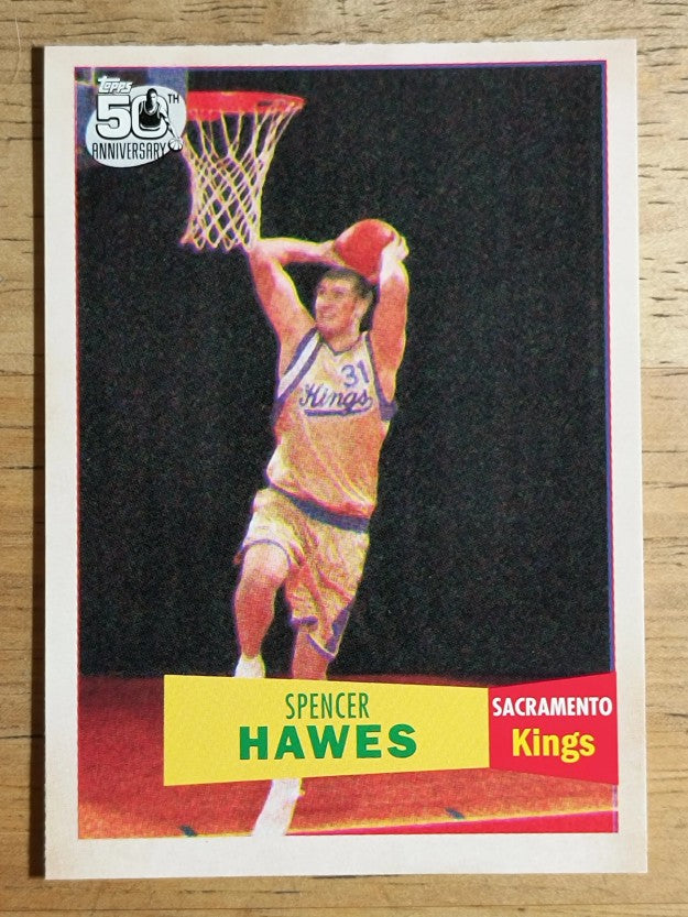 2007-08 Topps 1957-58 Variations #120 Spencer Hawes