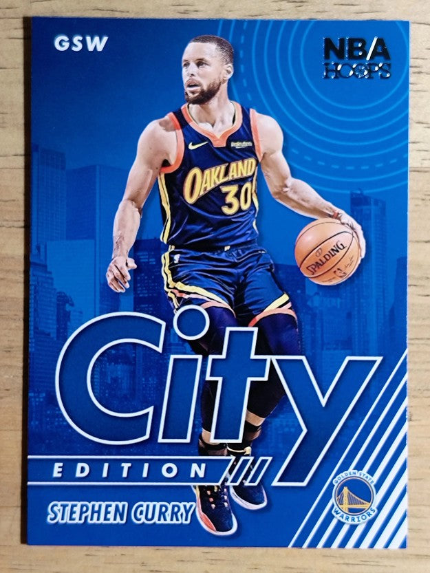 2021-22 Hoops City Edition #1 Stephen Curry