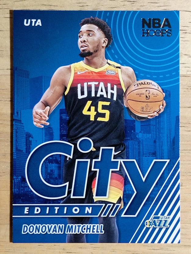 2021-22 Hoops City Edition #6 Donovan Mitchell