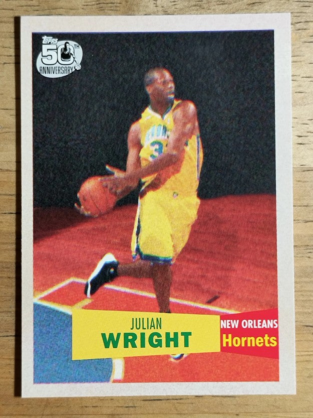 2007-08 Topps 1957-58 Variations #123 Julian Wright