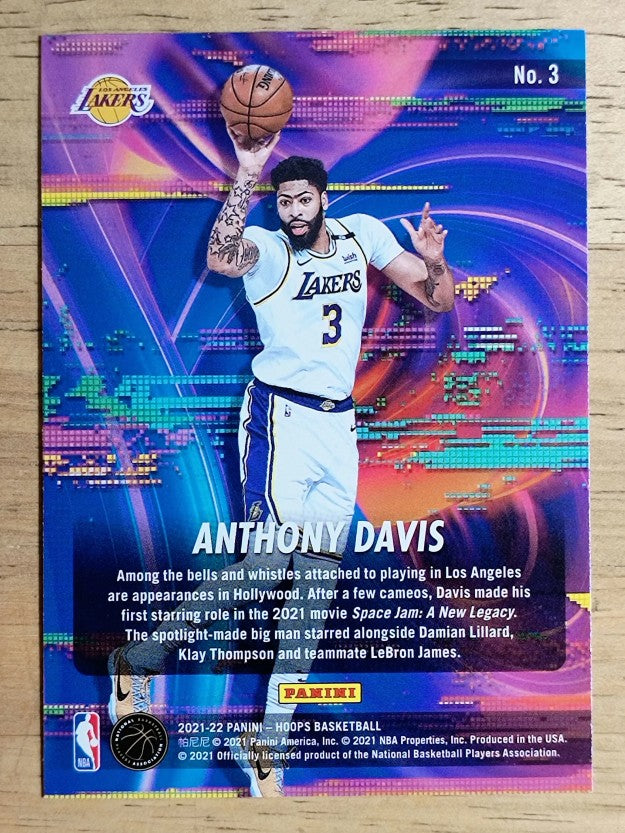2021-22 Hoops Hoopla #3 Anthony Davis