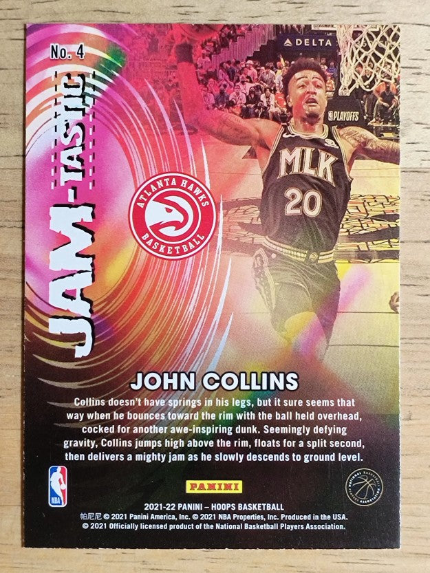 2021-22 Hoops JAM-tastic #4 John Collins