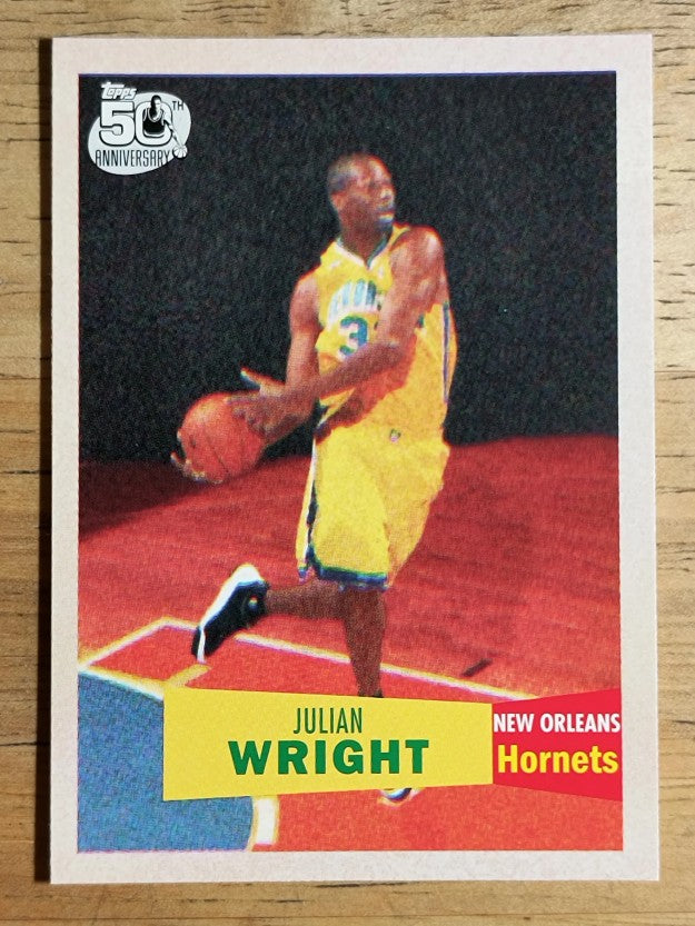 2007-08 Topps 1957-58 Variations #123 Julian Wright