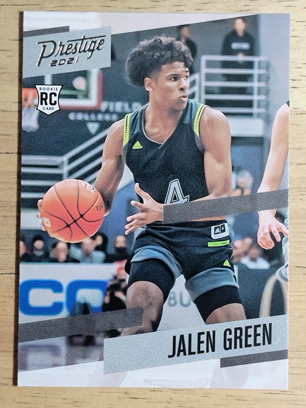 2021-22 Panini Chronicles Draft Picks #372 Jalen Green/Prestige