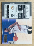 2021-22 Panini Contenders Game Night Ticket #13 Kevin Durant