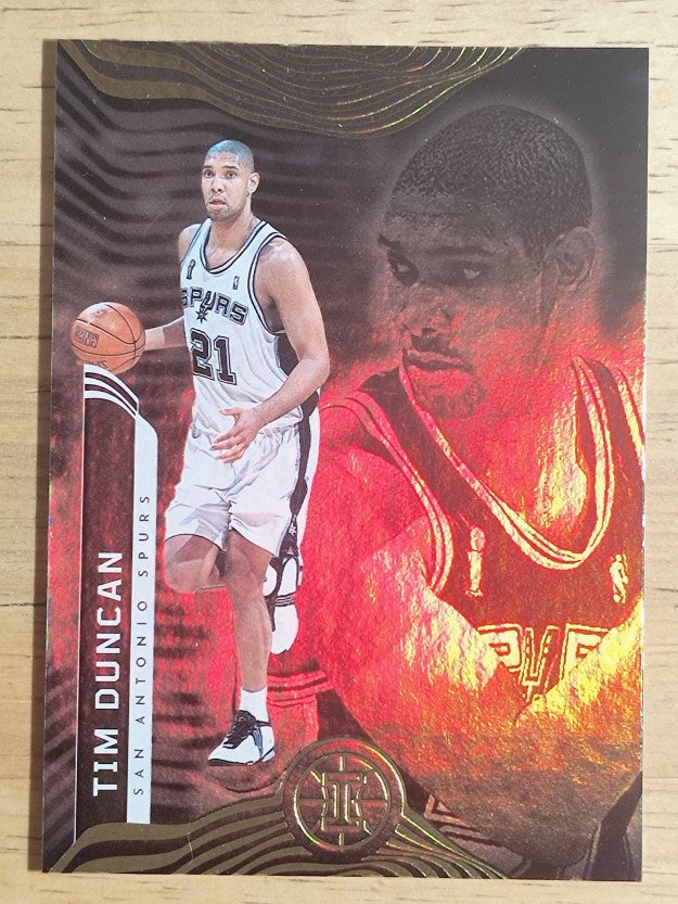 2021-22 Panini Illusions #127 Tim Duncan