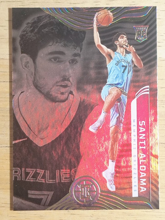 2021-22 Panini Illusions #180 Santi Aldama RC