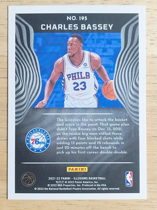 2021-22 Panini Illusions #195 Charles Bassey RC