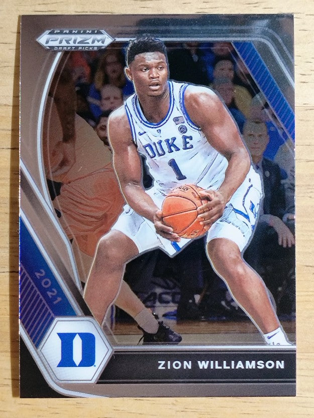 2021-22 Panini Prizm Draft Picks #63 Zion Williamson