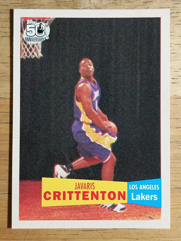 2007-08 Topps 1957-58 Variations #129 Javaris Crittenton