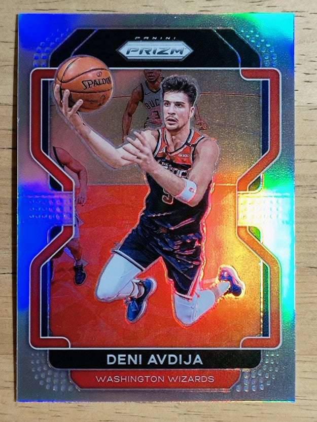 2021-22 Panini Prizm Prizms Silver #79 Deni Avdija