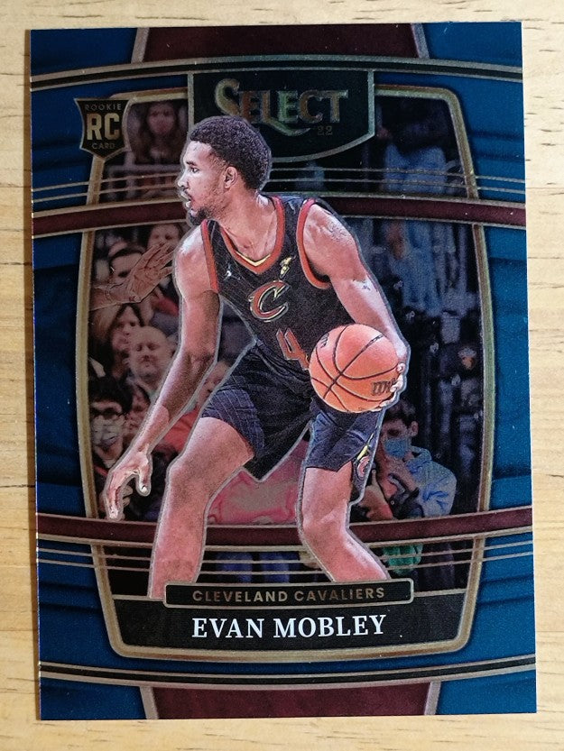 2021-22 Select Blue #5 Evan Mobley