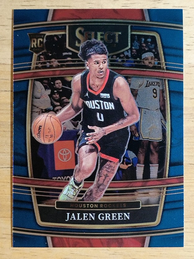 2021-22 Select Blue #7 Jalen Green