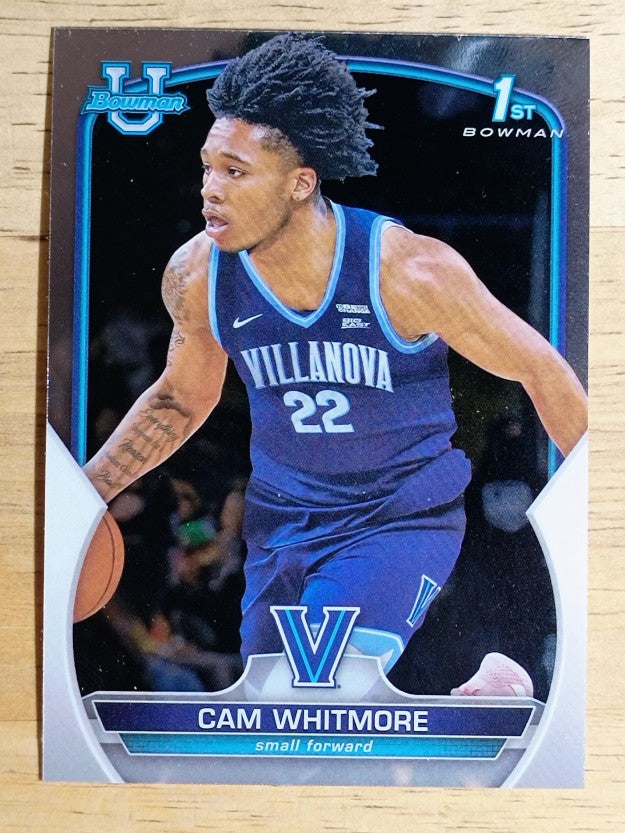 2022-23 Bowman Chrome University #22 Cam Whitmore