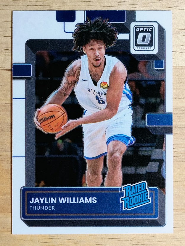 2022-23 Donruss Optic #246 Jaylin Williams RR RC