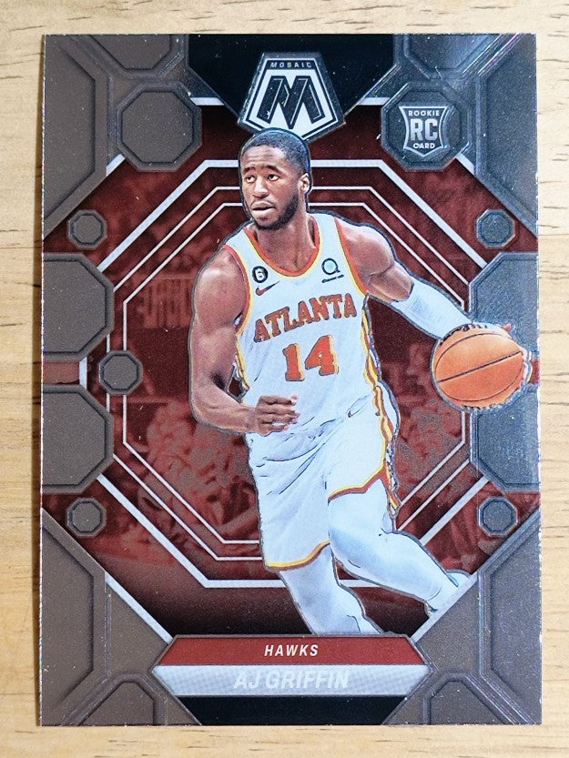 2022-23 Panini Mosaic #201 AJ Griffin RC