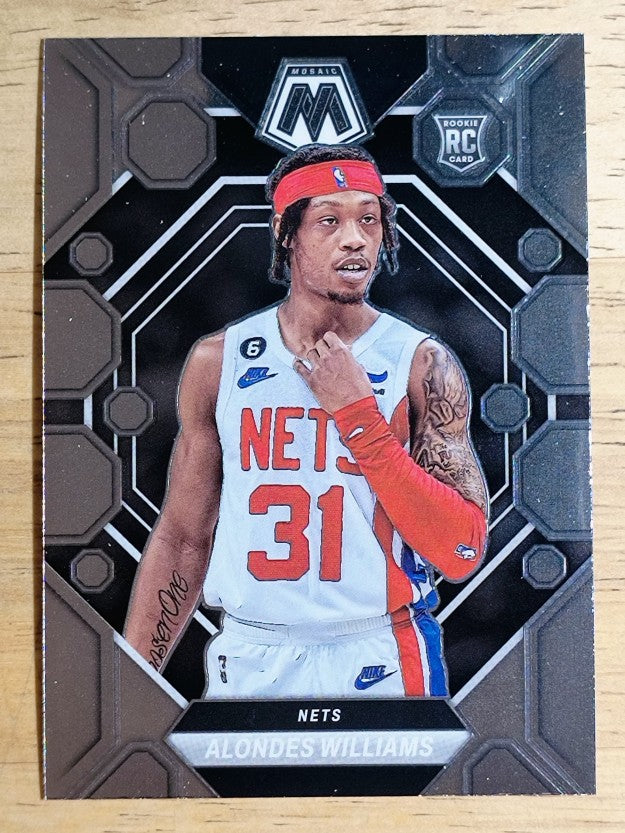 2022-23 Panini Mosaic #235 Alondes Williams RC