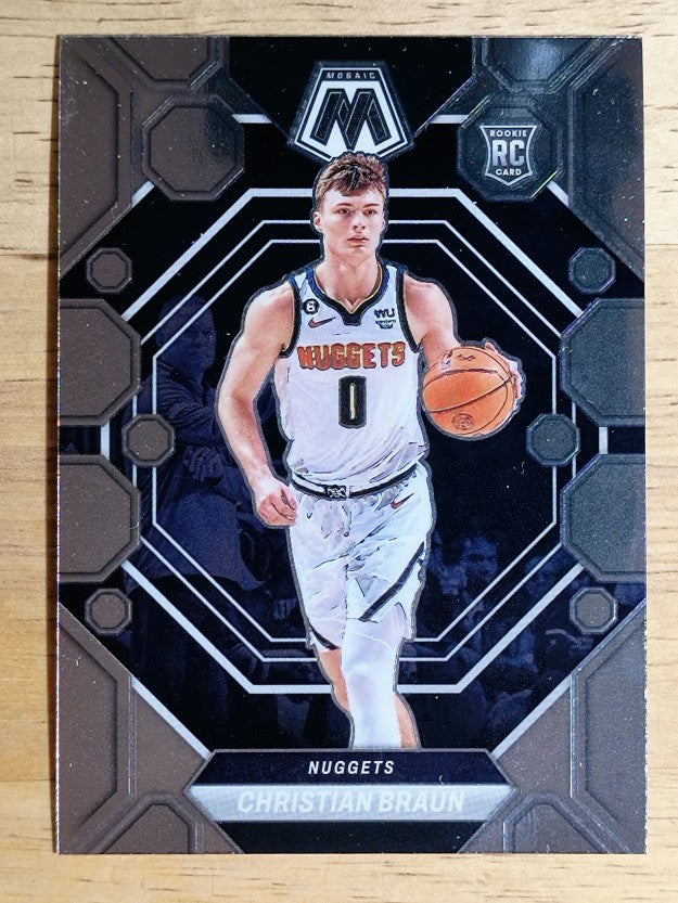 2022-23 Panini Mosaic #240 Christian Braun RC