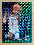 2022-23 Panini Mosaic Elevate Mosaic Green #13 Shai Gilgeous-Alexander