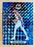 2022-23 Panini Mosaic Mosaic Reactive Blue #79 James Wiseman