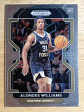 2022-23 Panini Prizm Draft Picks #97 Alondes Williams