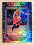 2022-23 Panini Prizm Monopoly Monopoly Black #82 Pascal Siakam