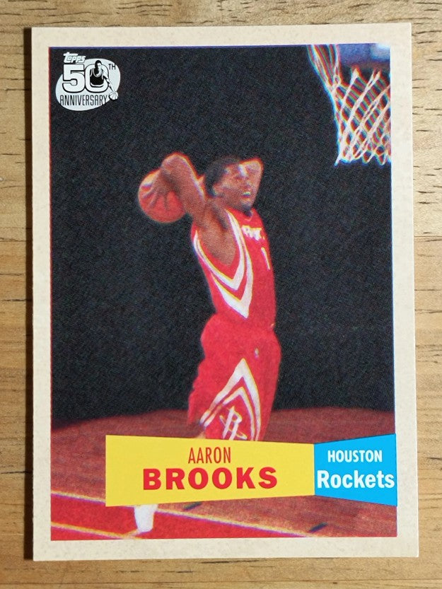 2007-08 Topps 1957-58 Variations #135 Aaron Brooks