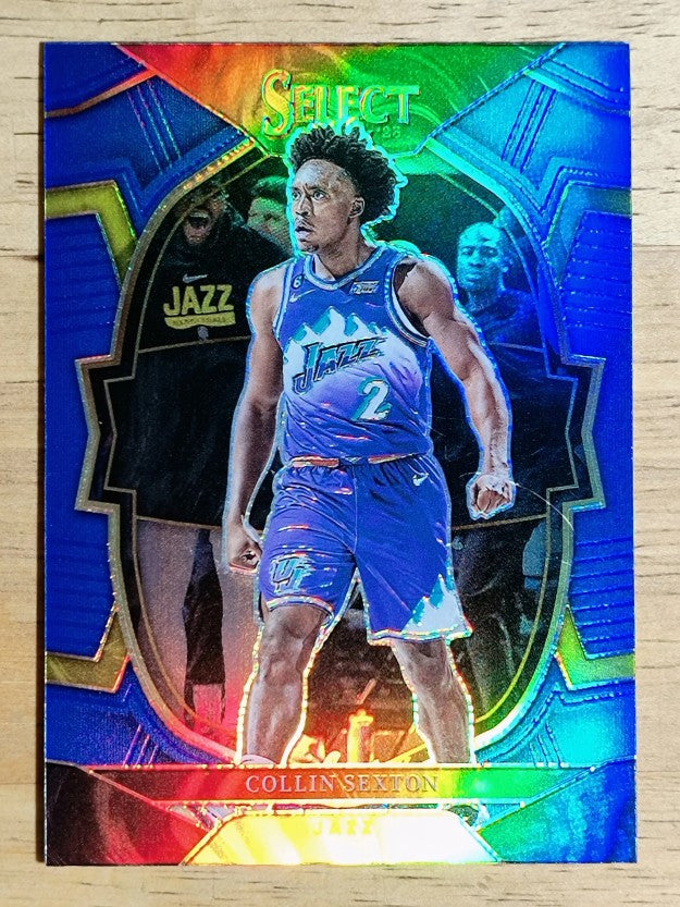 2022-23 Select Prizms Blue #23 Collin Sexton