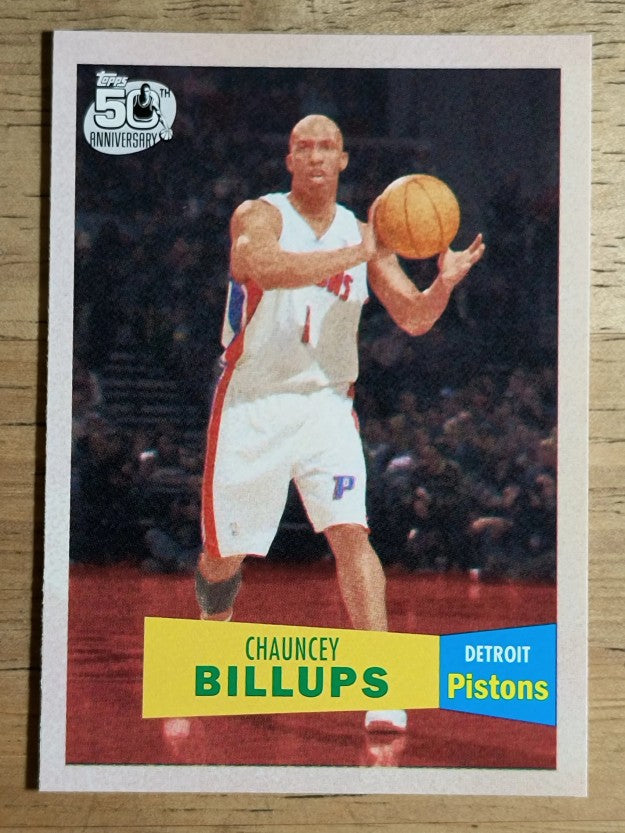 2007-08 Topps 1957-58 Variations #17 Chauncey Billups