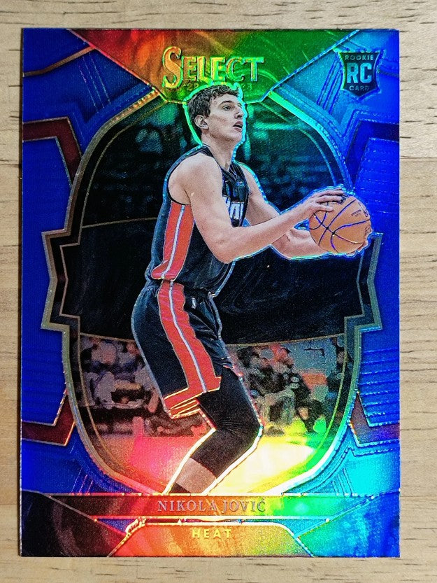 2022-23 Select Prizms Blue #91 Nikola Jovic