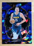 2022-23 Select Prizms Blue Cracked Ice #1 Nikola Jokic