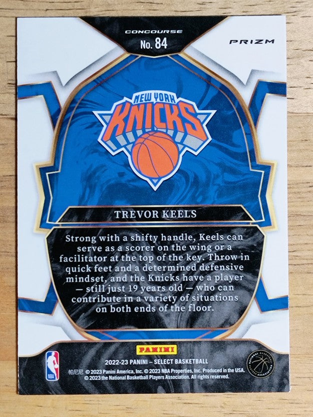 2022-23 Select Prizms Silver #84 Trevor Keels