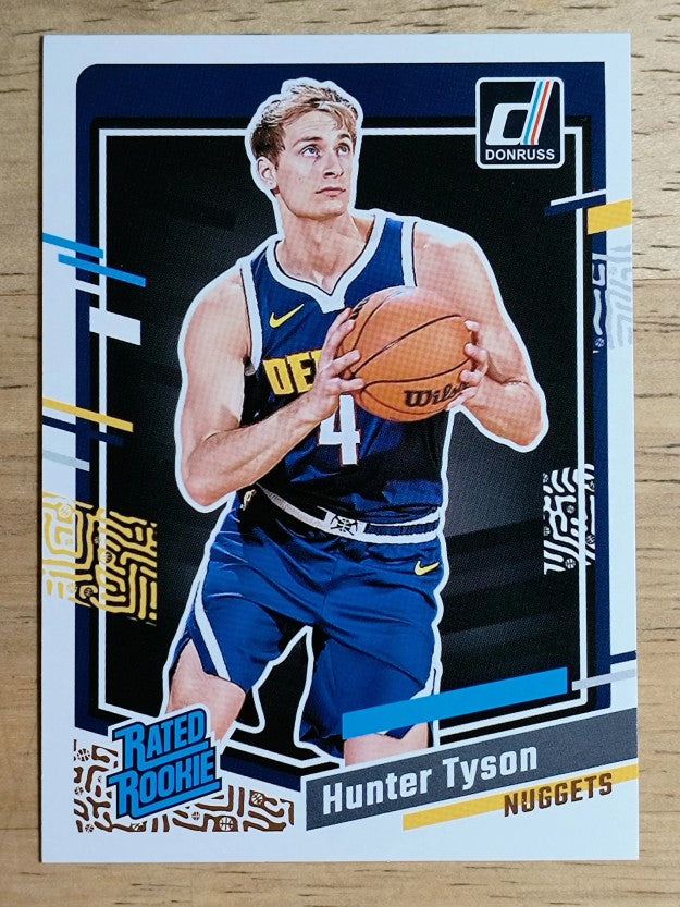 2023-24 Donruss #201 Hunter Tyson RC