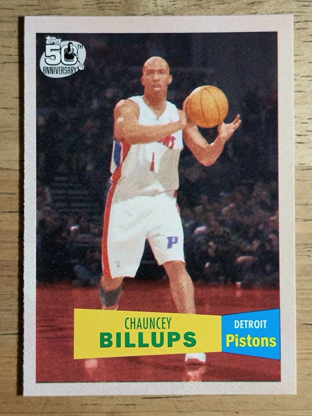 2007-08 Topps 1957-58 Variations #17 Chauncey Billups