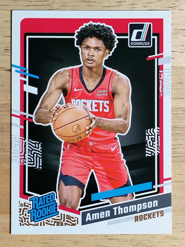 2023-24 Donruss #206 Amen Thompson RC