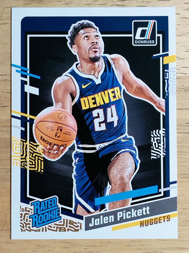 2023-24 Donruss #217 Jalen Pickett RC