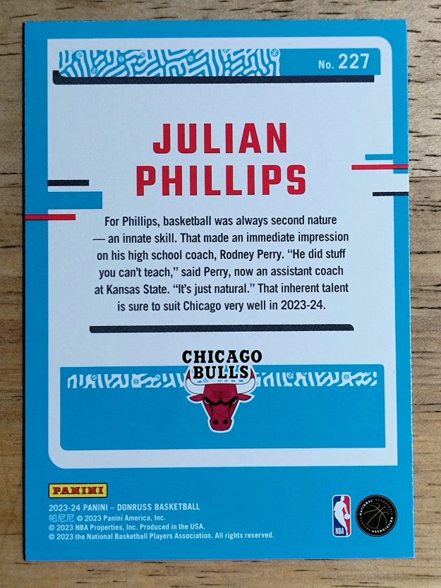 2023-24 Donruss #227 Julian Phillips RC