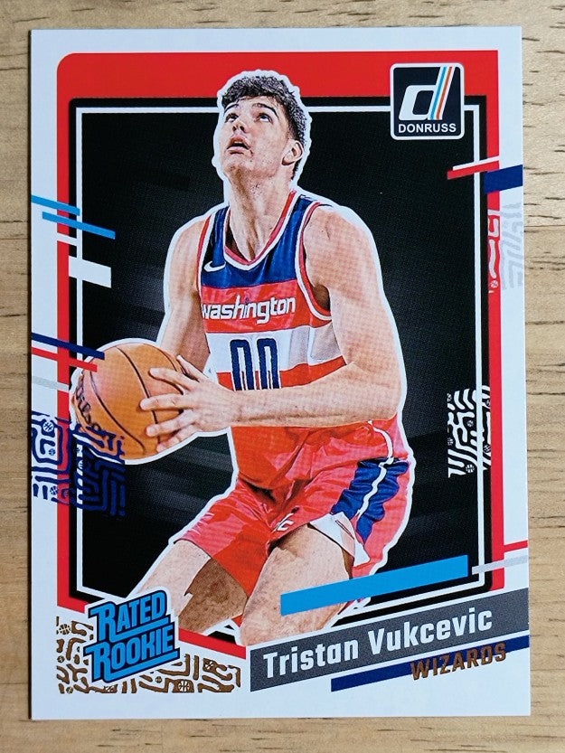 2023-24 Donruss #230 Tristan Vukcevic RC