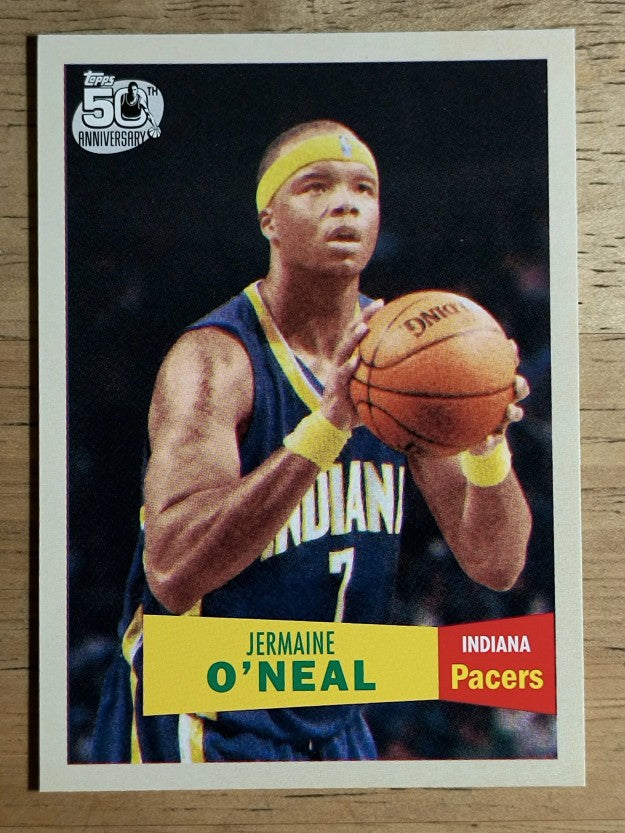 2007-08 Topps 1957-58 Variations #7 Jermaine O'Neal