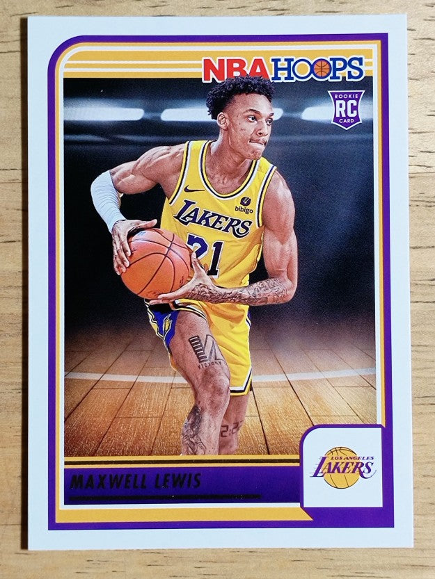 2023-24 Hoops #239 Maxwell Lewis RC