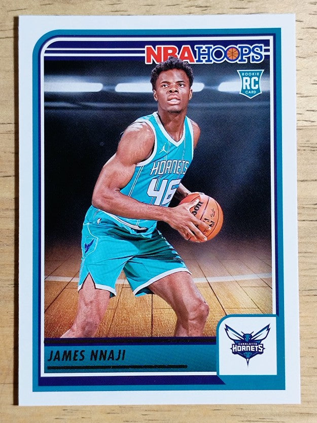 2023-24 Hoops #240 James Nnaji RC