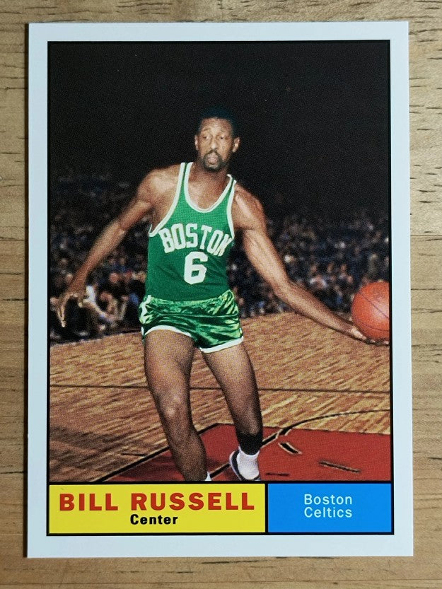 2007-08 Topps Bill Russell The Missing Years #BR61 Bill Russell