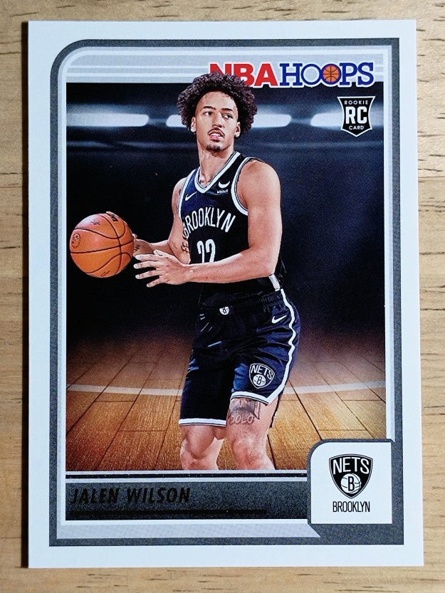 2023-24 Hoops #258 Jalen Wilson RC