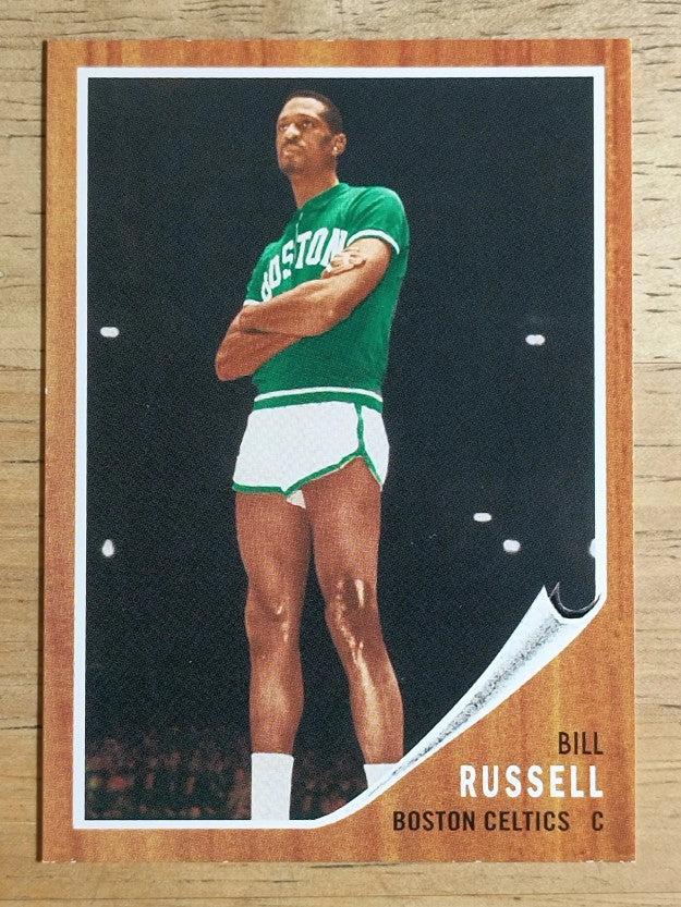 2007-08 Topps Bill Russell The Missing Years #BR62 Bill Russell